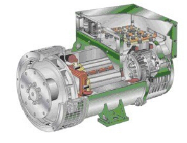 金湖发电机内部结构图